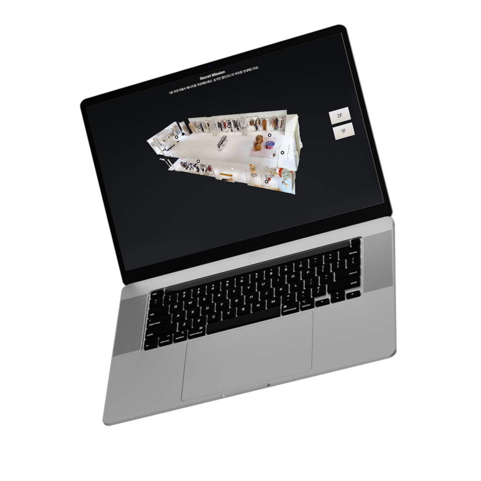 샘플기업의 내부 사무실 모습